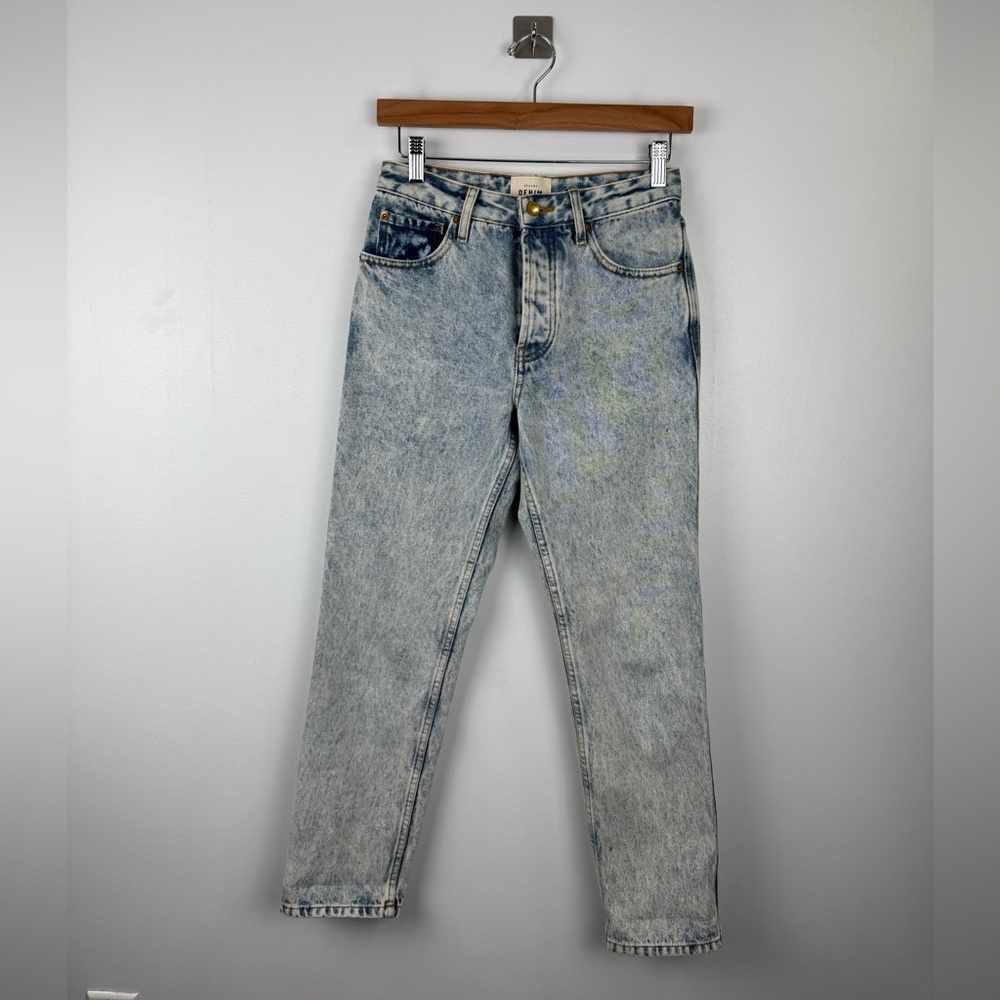 Sezane Women Denim Light Wash Slim Jean Size 26